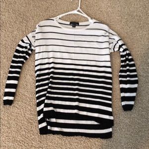 Long sleeved stripped shirt